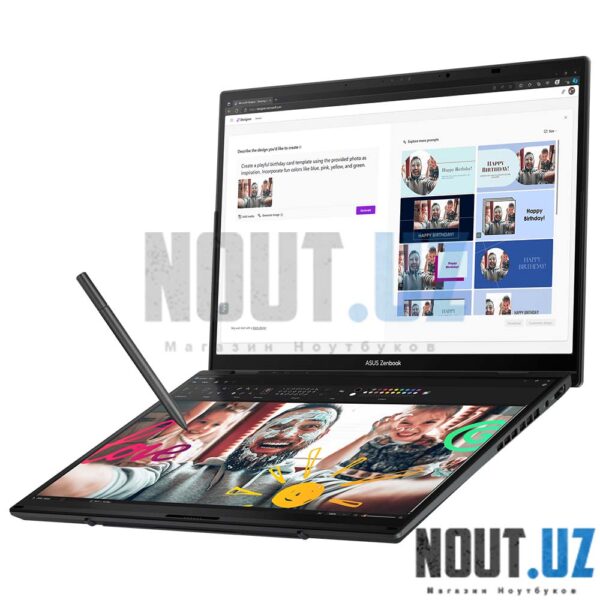 Zenbook duo oled 2024 3 Asus ZenBook DUO 2024 (Intel Core Ultra 9-185H) Asus ZenBook 14 DUO 2024