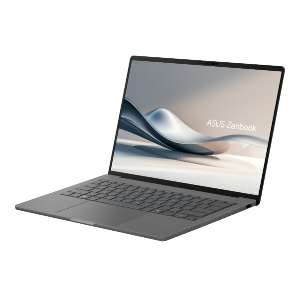 Zenbook UX3407 Product photo Grey 06 ASUS Zenbook A14 OLED UX3407RA (Snapdragon® X Elite X1E 78 100 Processor) Asus Zenbook A14