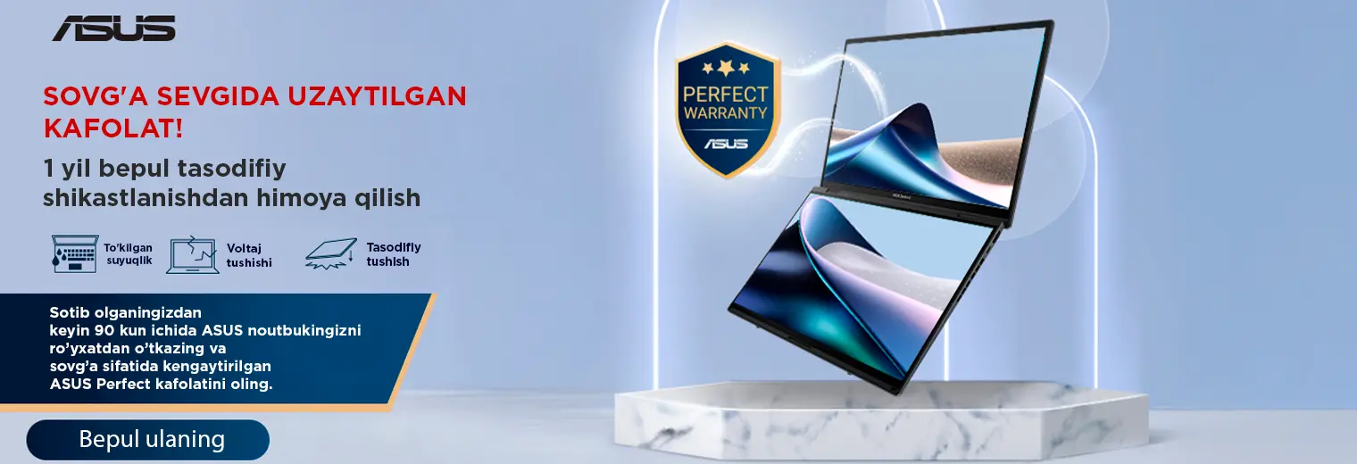 Гарантия баннер Asus dekstp